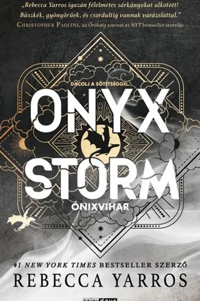 Onyx Storm borítója